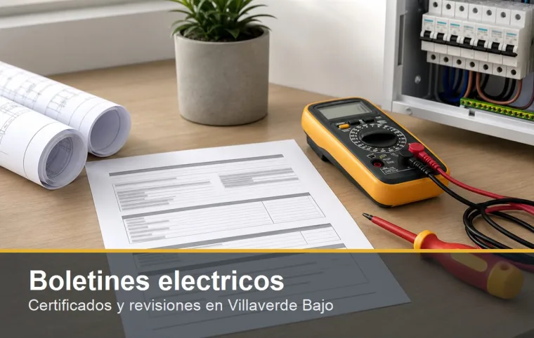Boletines electricos en Villaverde Bajo